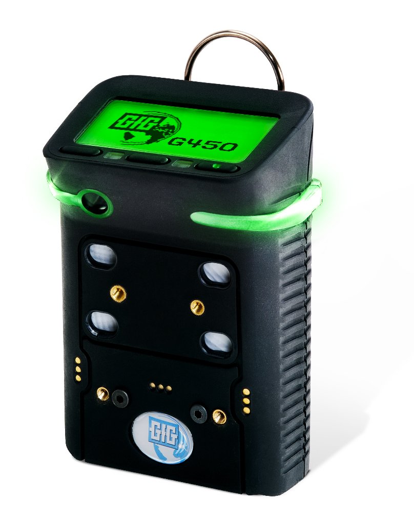 Detektor GFG Mictotector II G450 czterogazowy O2 CO H2S CH4