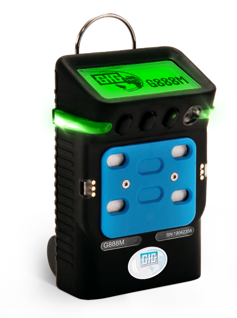 Detektor GFG Microtector III G888M EX0 4 gazowy detektor do ochrony osobistej