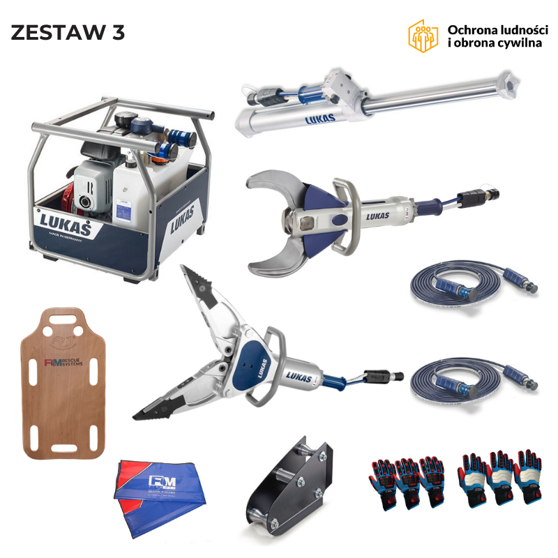 Zestaw hydrauliczny III LUKAS