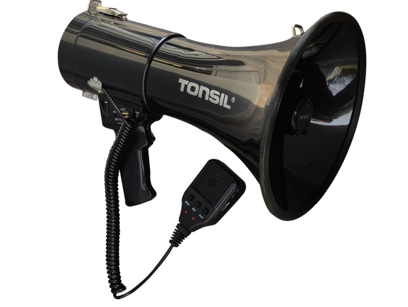 Megafon Tonsil TE 25/20 z akumulatorem