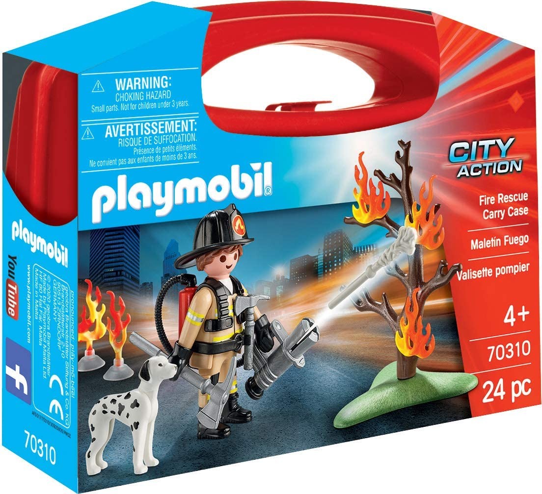 PLAYMOBIL Skrzyneczka Strażak Zestaw City Action 70310