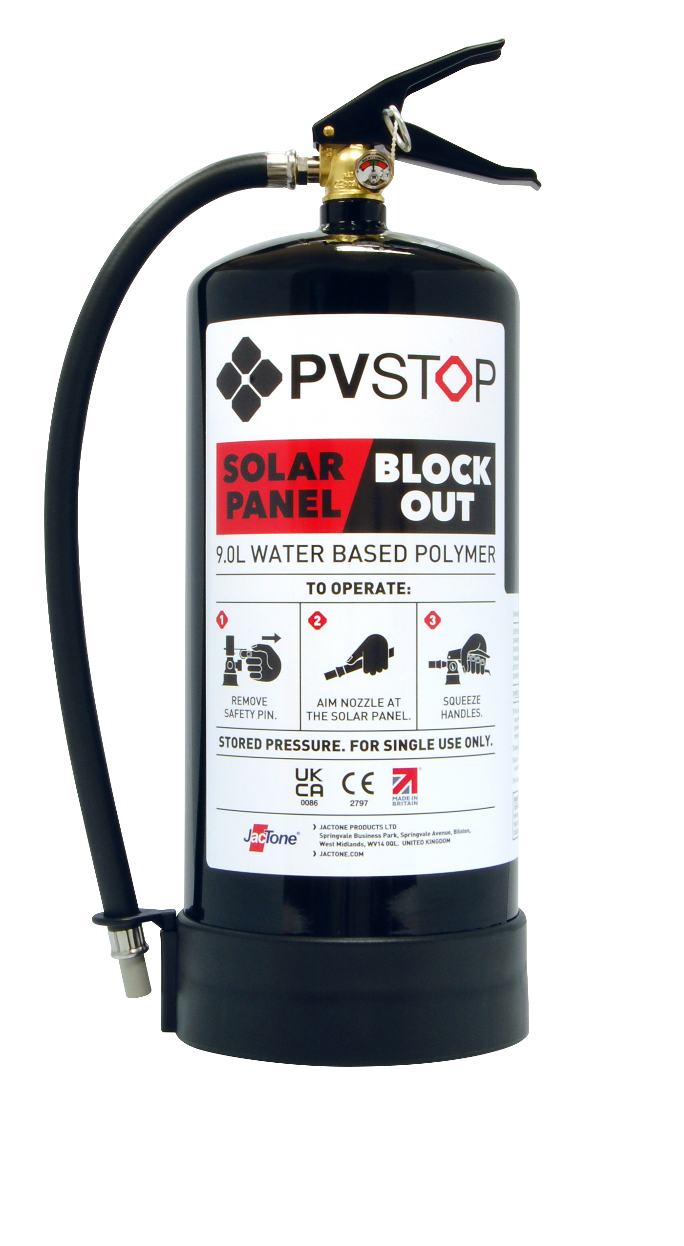 PV Stop gaśnica do paneli fotowoltaicznych PV Stop gaśnica do paneli fotowoltaicznych