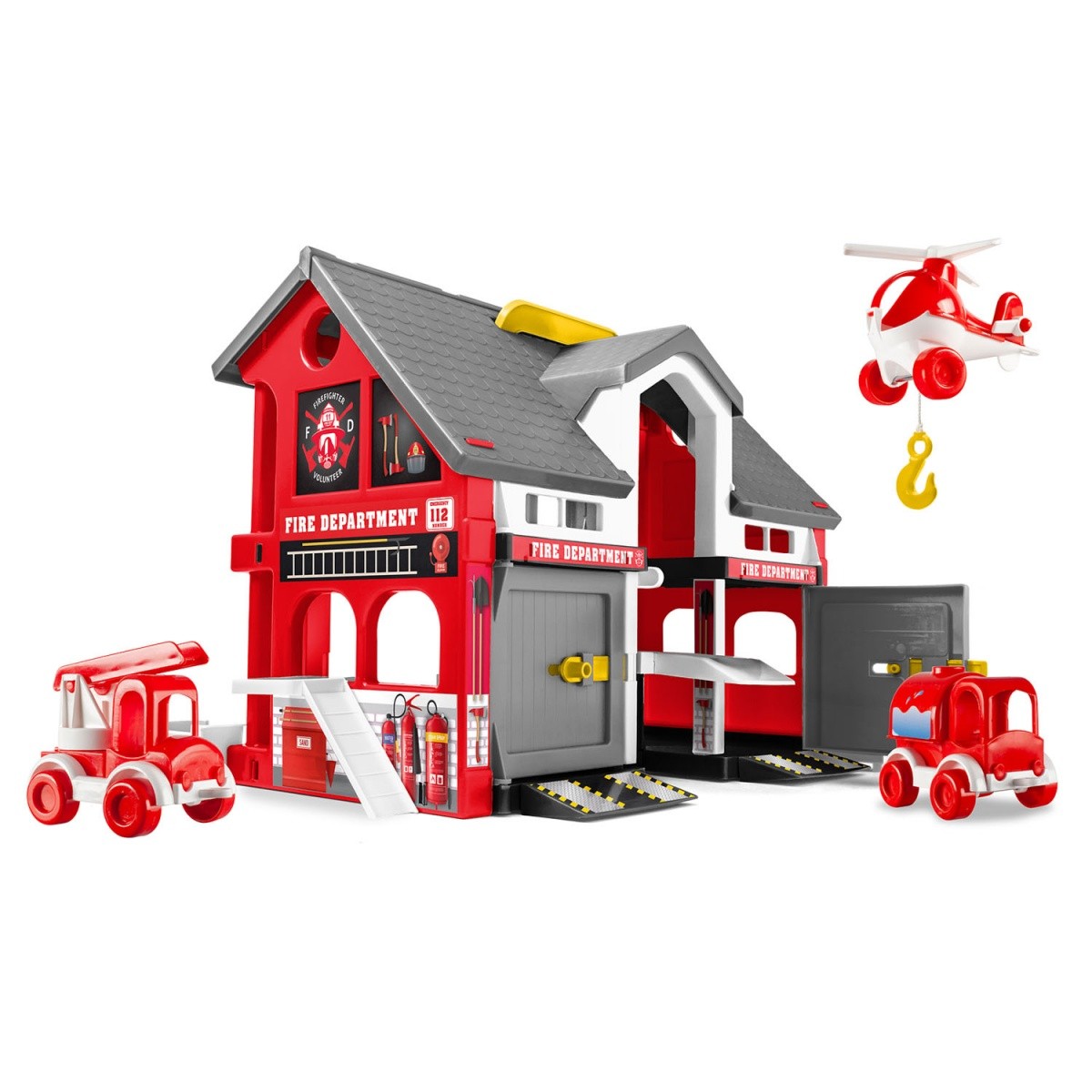 Remiza strażacka Zestaw Play House Wader