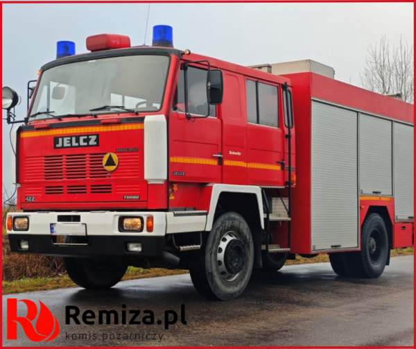 Samochód pożarniczy GCBA Jelcz P422D, 4×2 – rocznik 1995