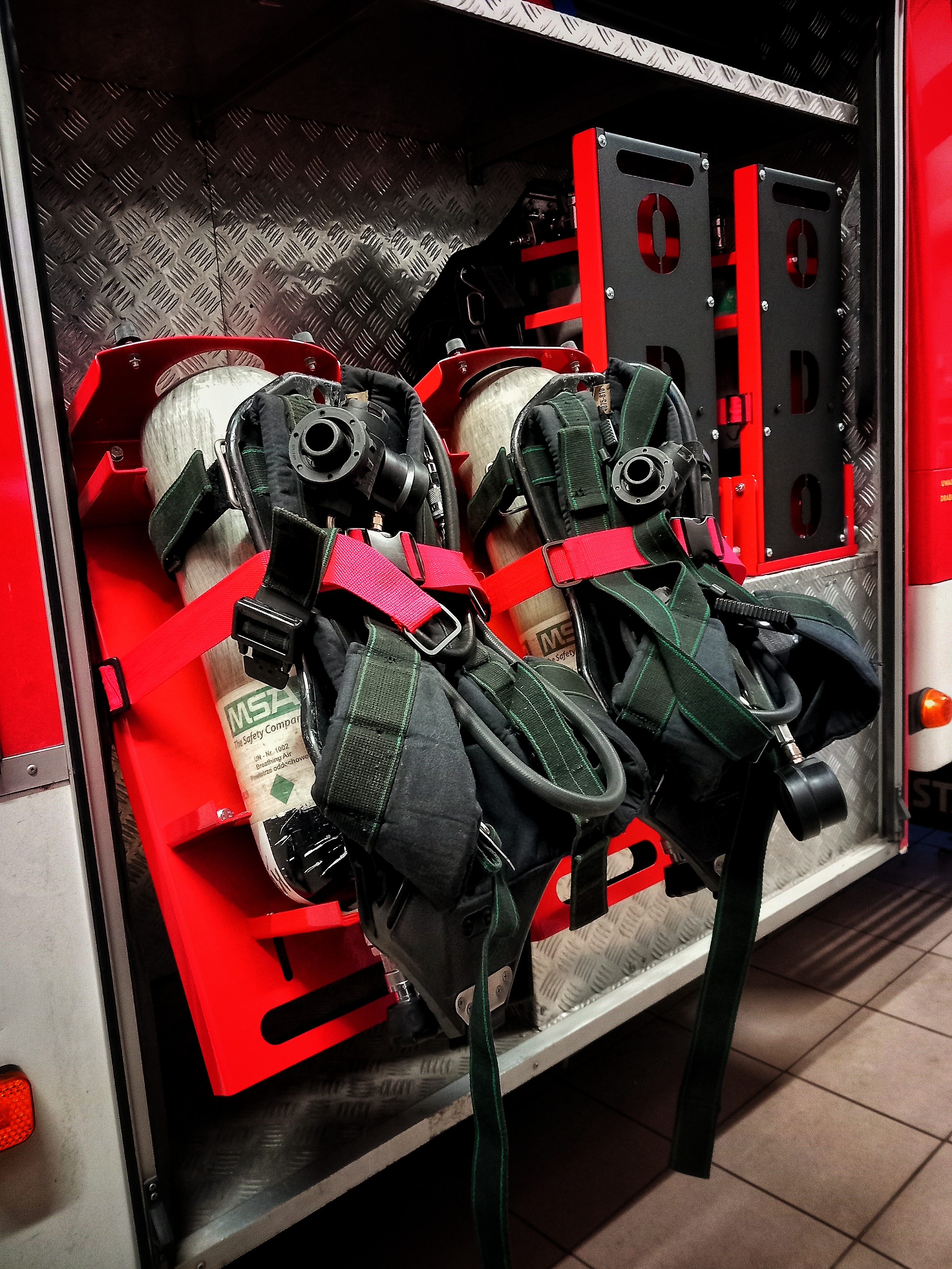 Mocowanie aparatów powietrznych ODO / uchwyt na aparat powietrzny - obrazek 2