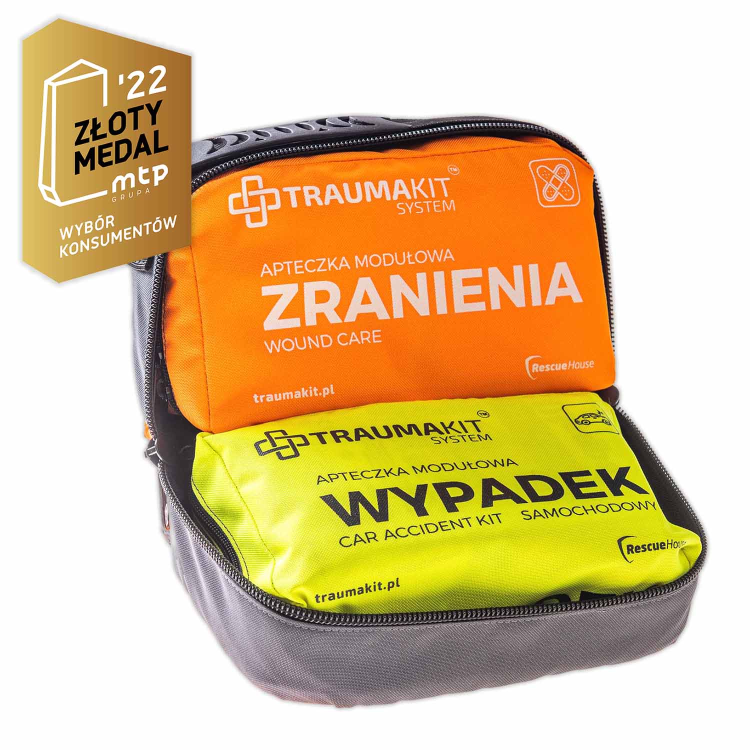 Apteczka Samochodowa Mała (RW) TRAUMA KIT w torbie