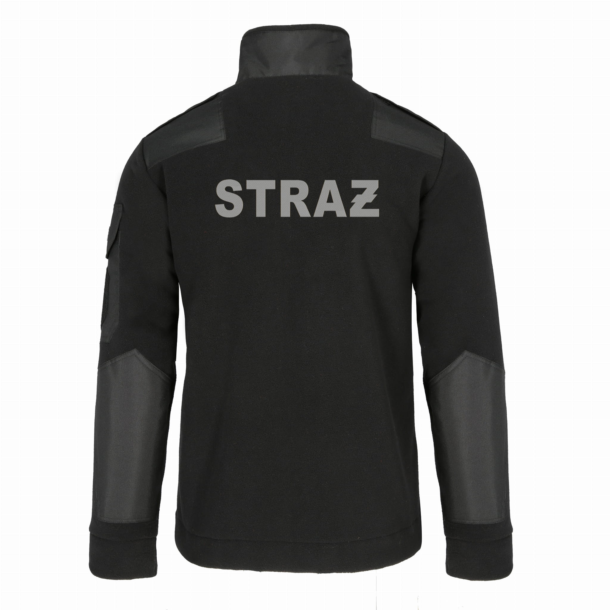 Polar 500 g/m czarny STRAŻ z haftem na plecach