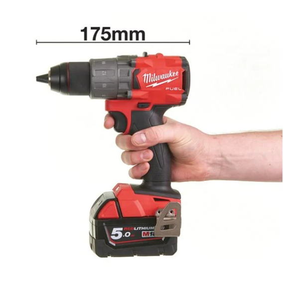 Wiertarko-wkrętarka udarowa M18 FUEL FPD3- 402C Milwaukee 2 akumulatory 4,0 Ah - obrazek 3