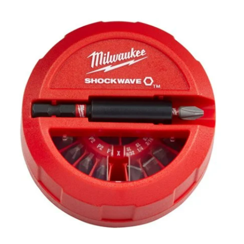 Zestaw bitów 15 szt. w krążku SHOCKWAVE IMPACT DUTY Milwaukee