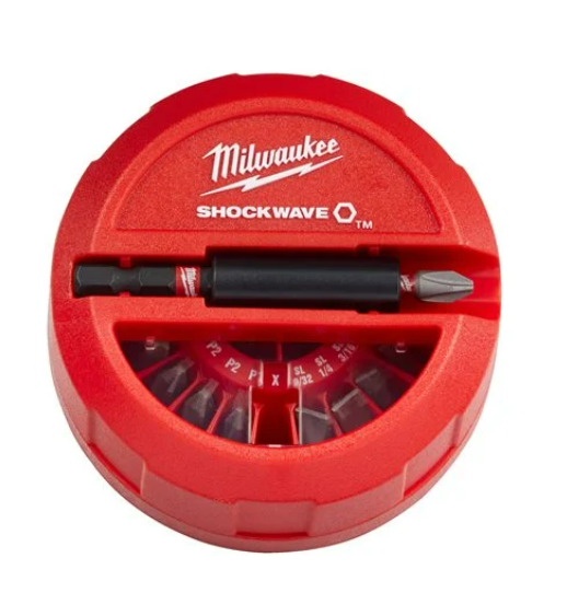 Zestaw bitów 15 szt. w krążku SHOCKWAVE IMPACT DUTY Milwaukee