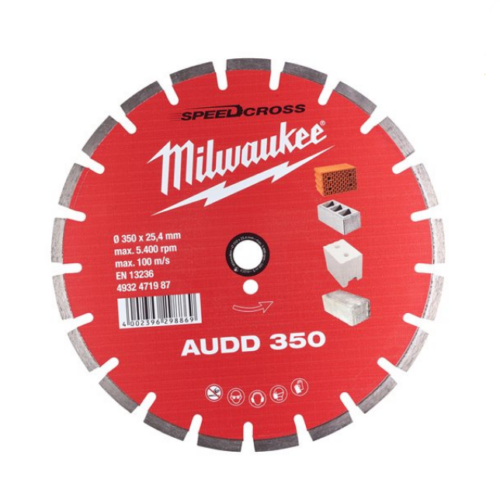 Tarcza diamentowa SPPEDCROSS AUDD 350 do przecinarek Milwaukee