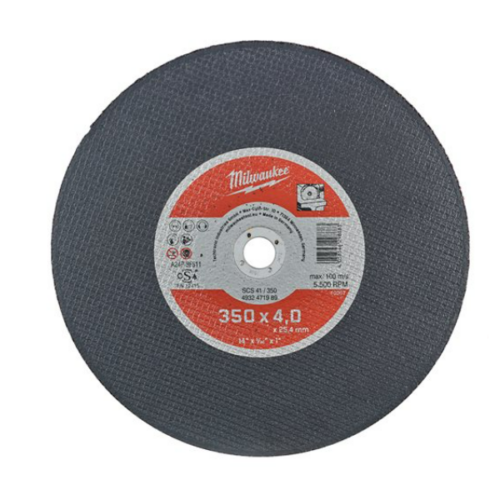 Tarcza cienka do cięcia metalu PRO+ SCS 41/350 do przecinarek Milwaukee