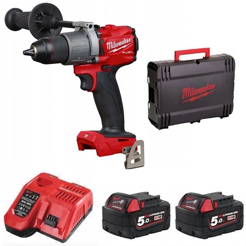 Wiertarko-wkrętarka udarowa M18 FUEL FPD3- 502X Milwaukee 2 akumulatory 5 Ah