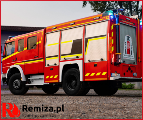 Mercedes Atego 15.280 AF 4 x 4 średni samochód ratowniczo-gaśniczy - obrazek 4