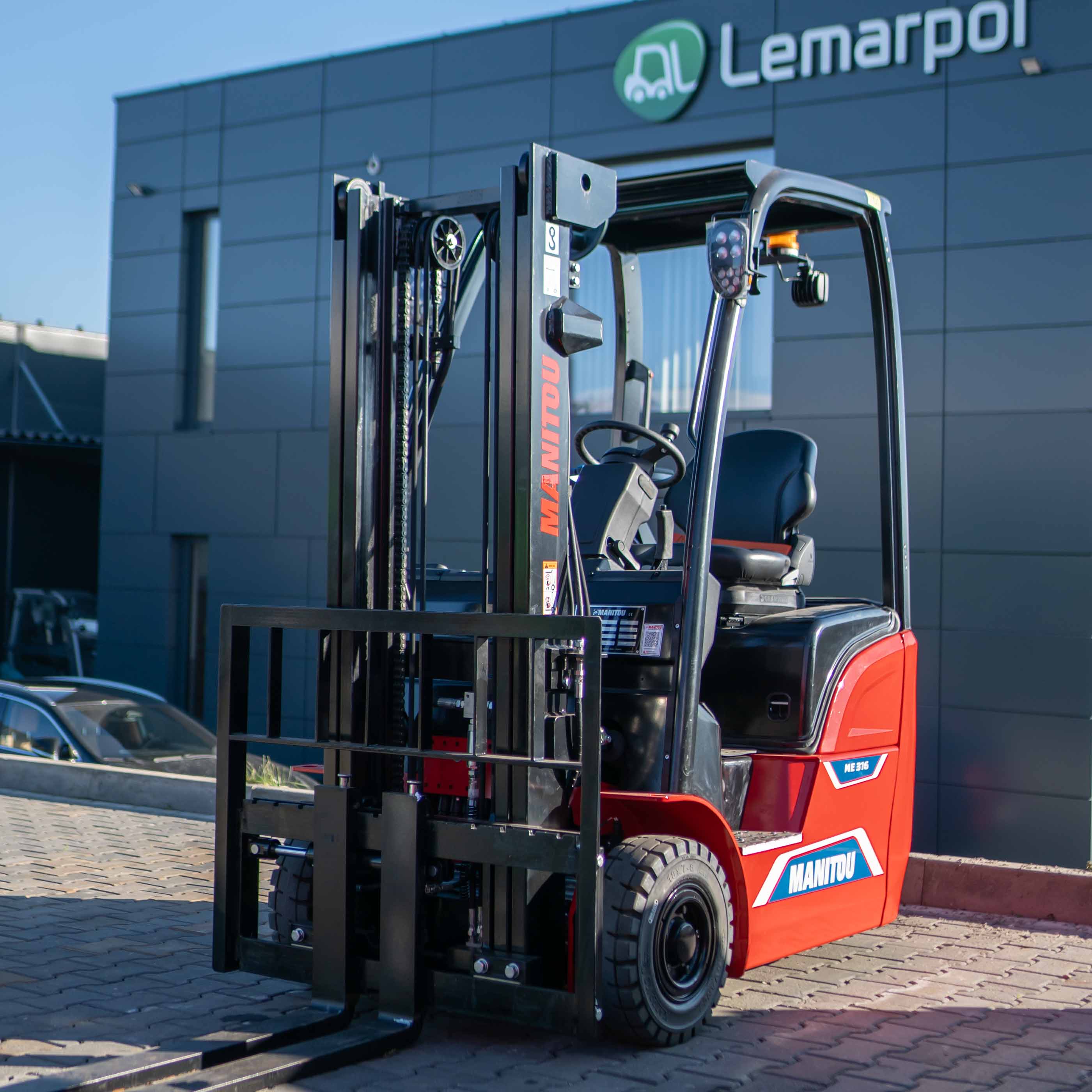 Wózek widłowy elektryczny Manitou ME 316 LIFT - obrazek 4