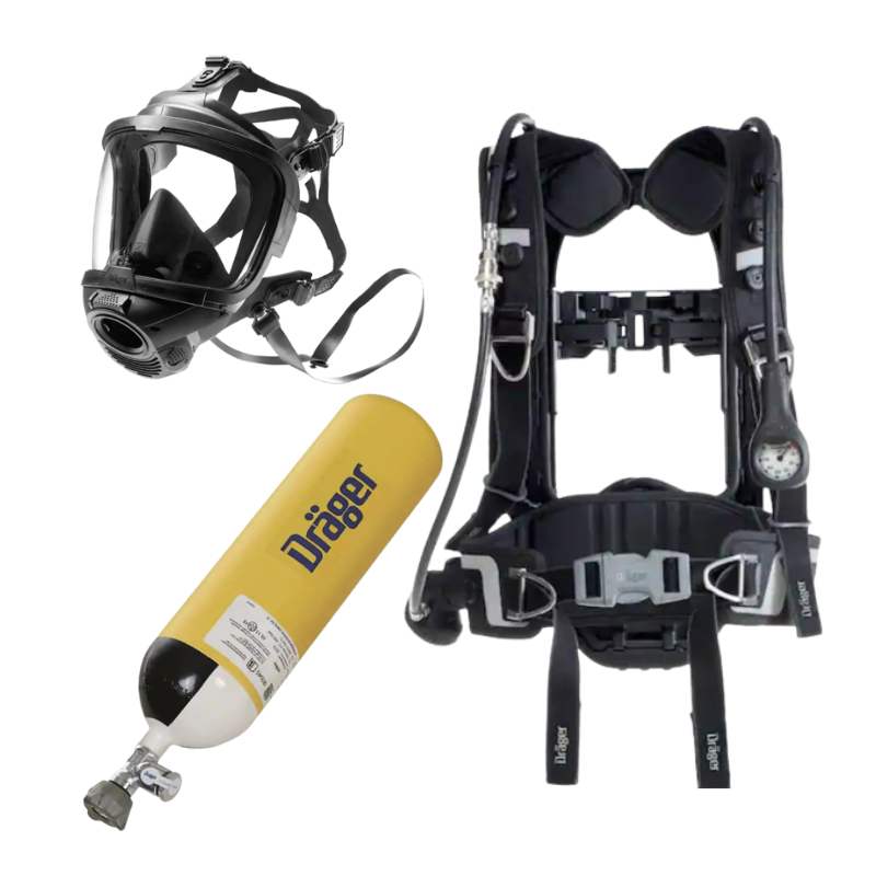 Aparat powietrzny Drager PSS AirBoss ACTIVE z butlą kompozytową 6,8 l/300 bar