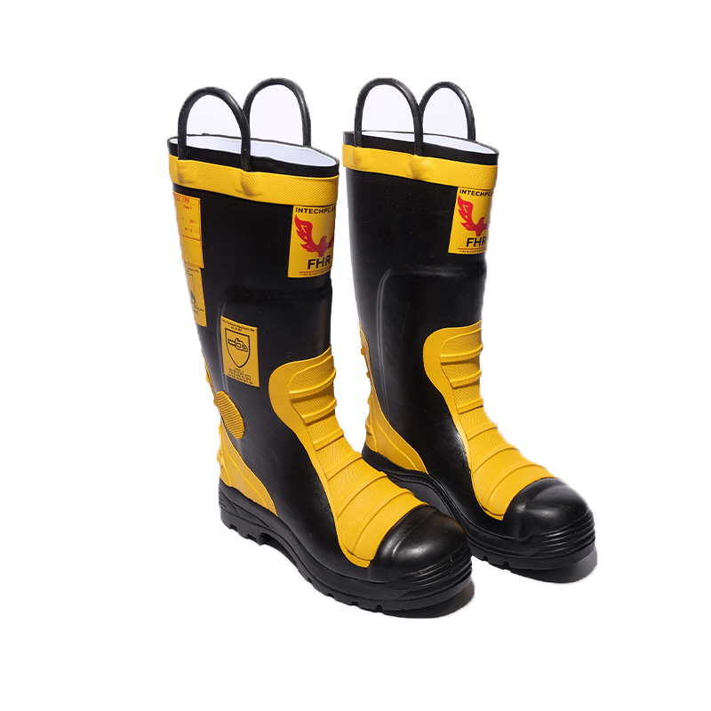 Buty strażackie gumowe antyprzecięciowe FHR-004 Brandbull