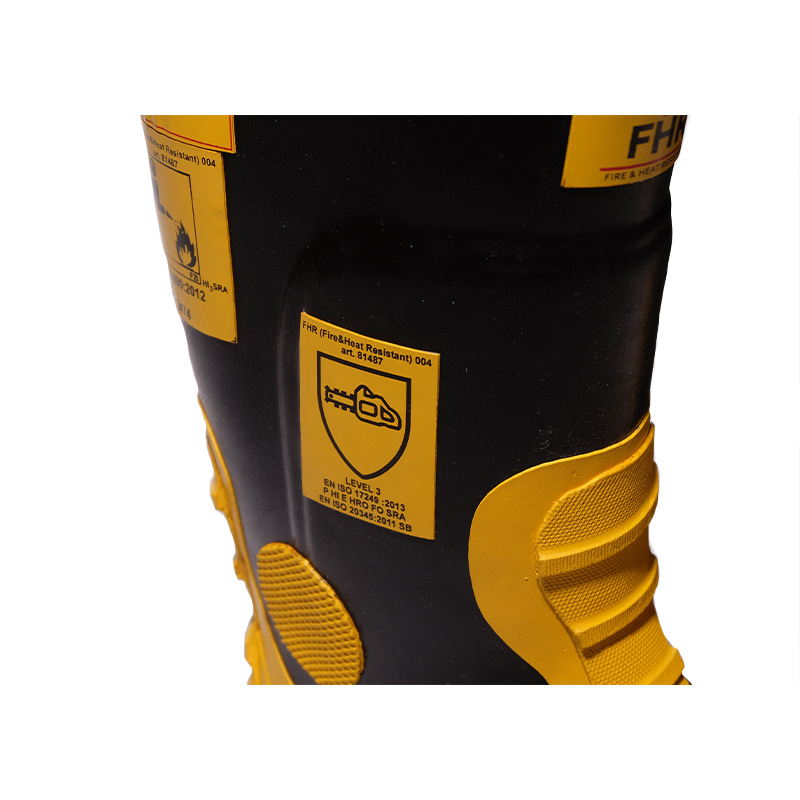 Buty strażackie gumowe antyprzecięciowe FHR-004 Brandbull - obrazek 2