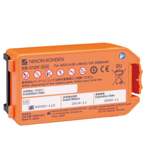 Bateria do defibrylatora AED Nihon Kohden Cardiolife AED-3100