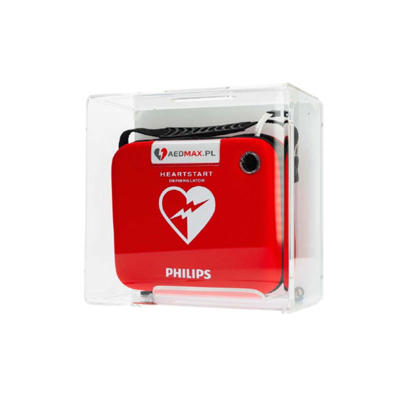 Szafka do AED Gablota pleksi Standard do FRx/HS1