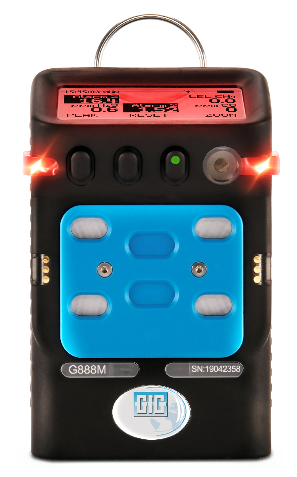 Detektor GFG Microtector III G888M EX0 5 gazowy detektor do ochrony osobistej - obrazek 4