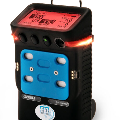 Detektor GFG Microtector III G888M EX0 5 gazowy detektor do ochrony osobistej