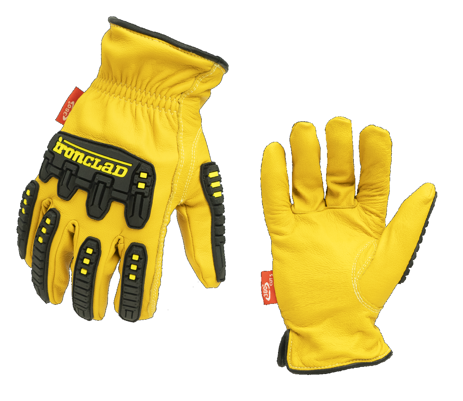 Rękawice techniczne Ironclad 360° CUT LEATHER IMPACT| ILD-IMPC5|