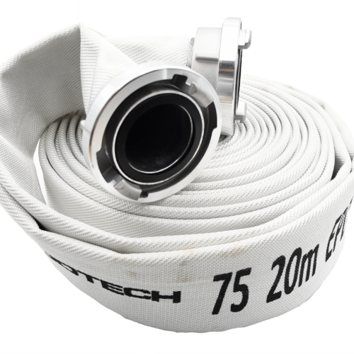 Wąż tłoczny EPDM W-75-20-ŁA 15 bar Bodtech z łącznikami ciśnieniowymi AL