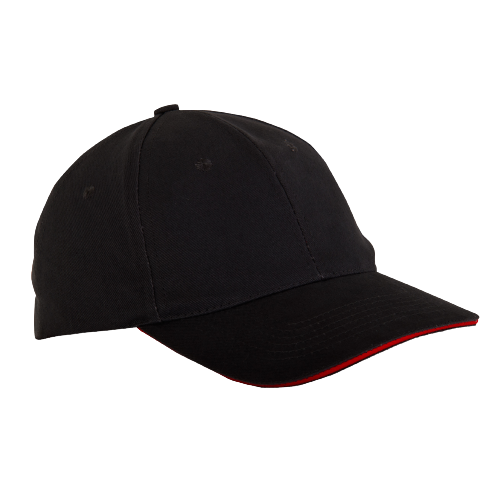 Czapka z daszkiem 100% bawełna 290 g/m2 - obrazek 2