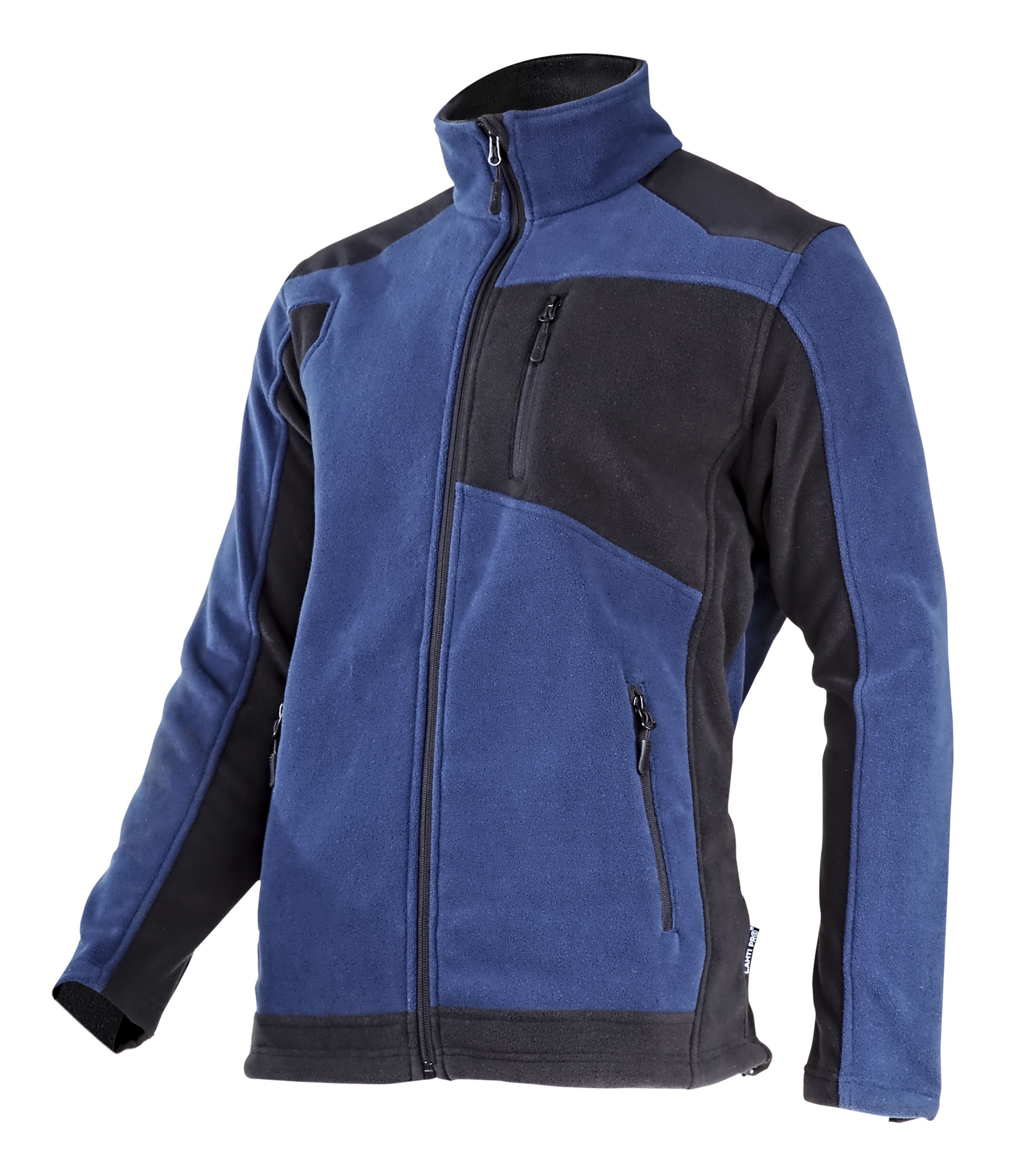 Bluza polarowa ze wzmocnieniami granatowa