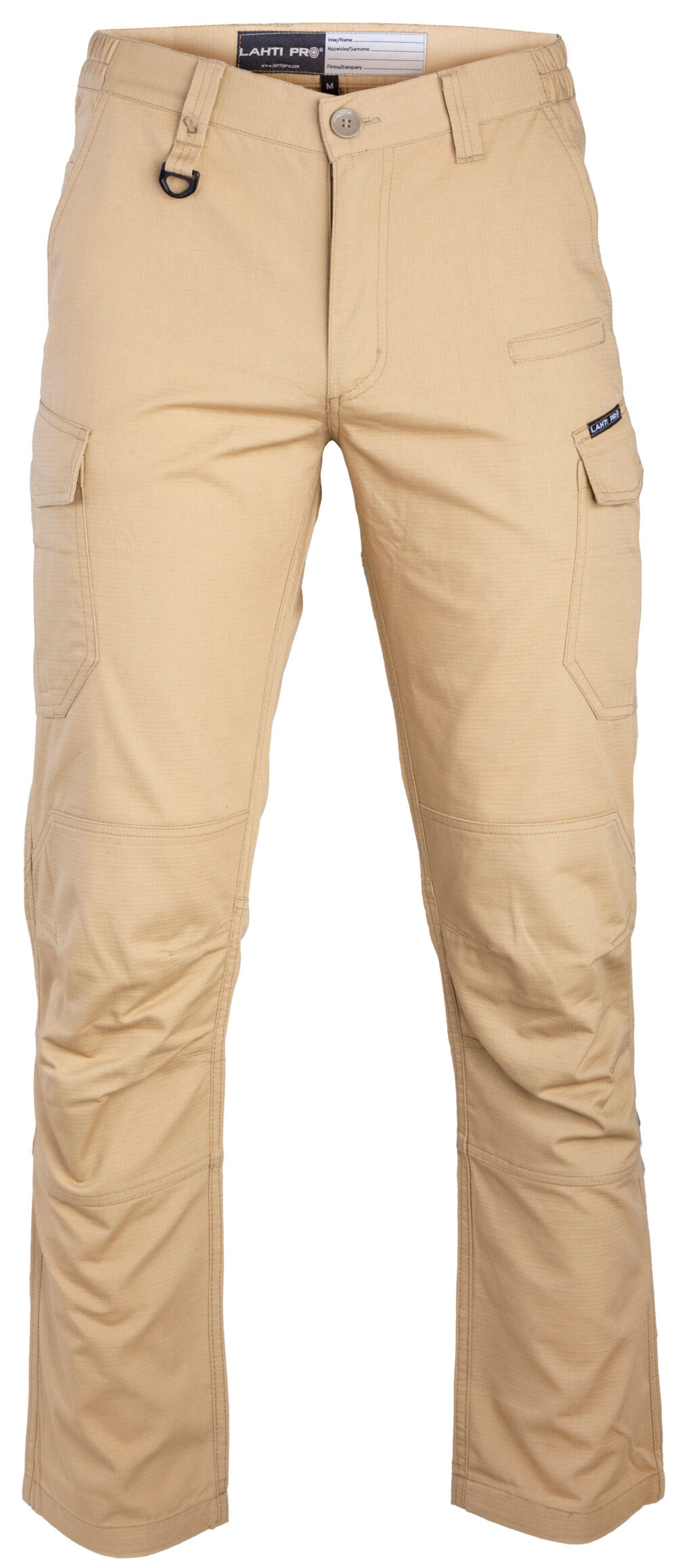 Spodnie bojówki piaskowe Slim Fit STRAŻ REMIZA - obrazek 3