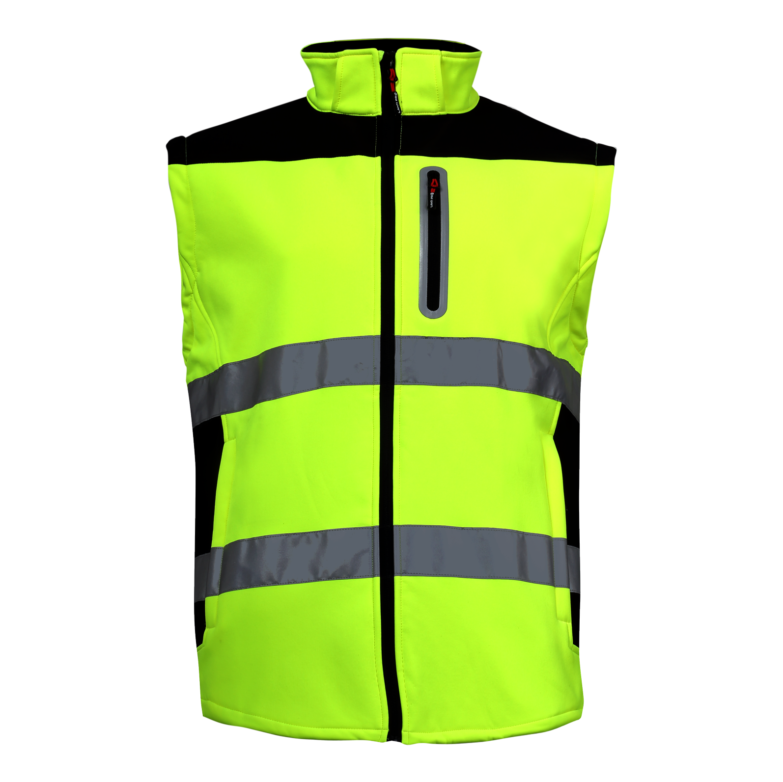 Kurtka Softshell ostrzegawcza membrana z odpinanymi rękawami STRAŻ REMIZA - obrazek 3
