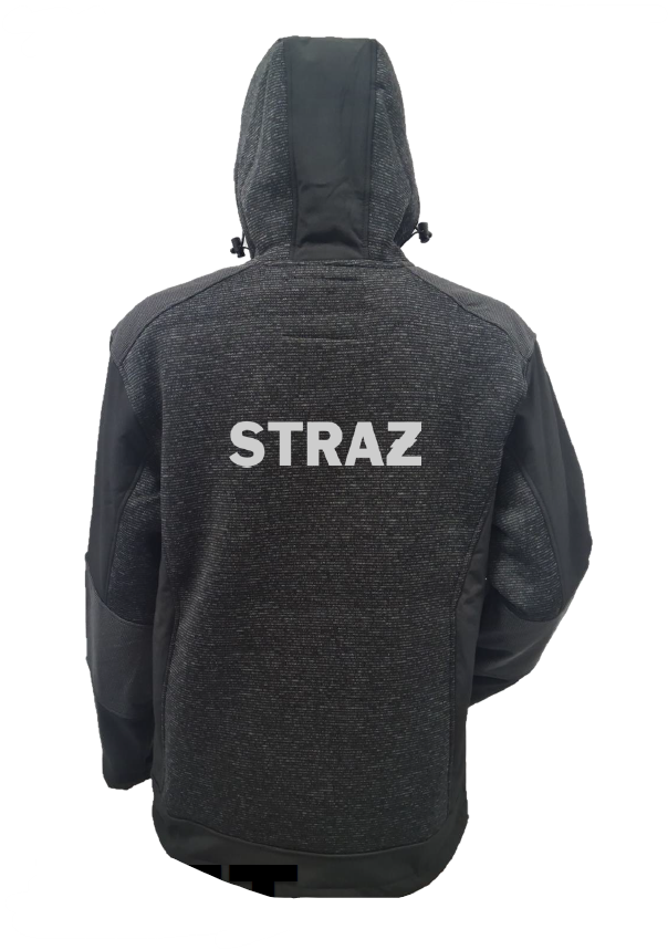 Kurtka bluza ocieplana grubym kożuszkiem STRAŻ SHERPA - obrazek 2