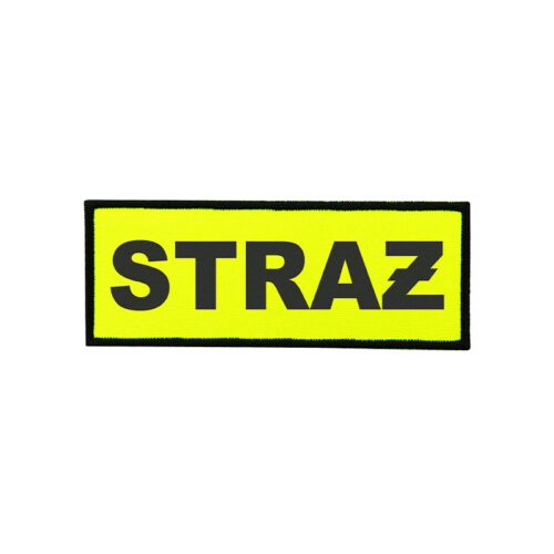 Napis STRAŻ mały