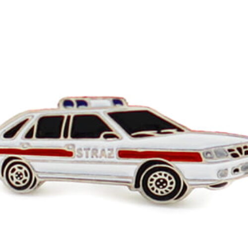 Wpinka pin POLONEZ wóz strażacki STRAŻ