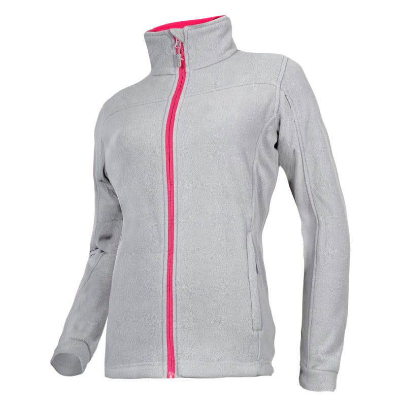 Damska bluza polar z wiatroszczelnymi suwakami
