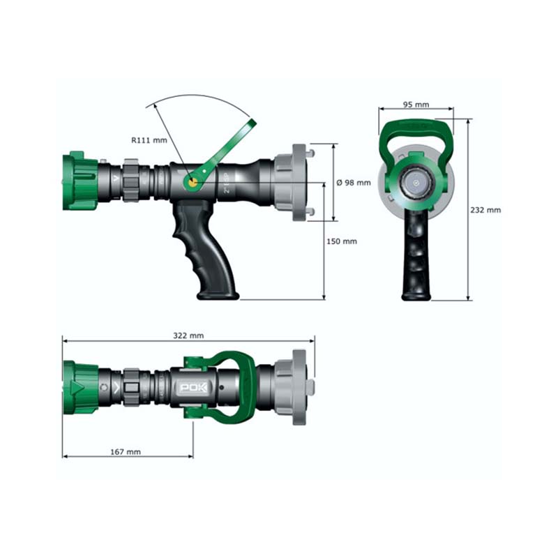 Prądownica Turbo COOLER 200 POK - obrazek 2