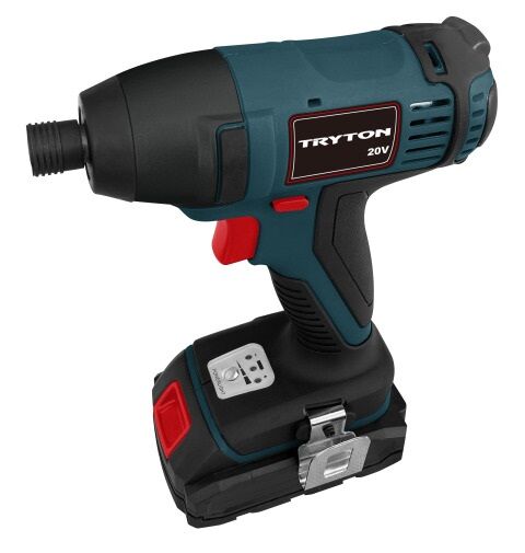 Zakrętarka udarowa akumulatorowa TRYTON SYSTEM 20V + 2 akumulatory i ładowarka THV20UL
