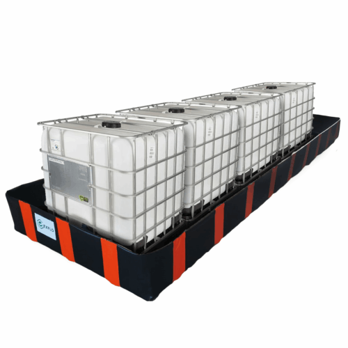Wanna wychwytowa pod 4 pojemniki IBC PLUS EVA pojemność 2421 litrów