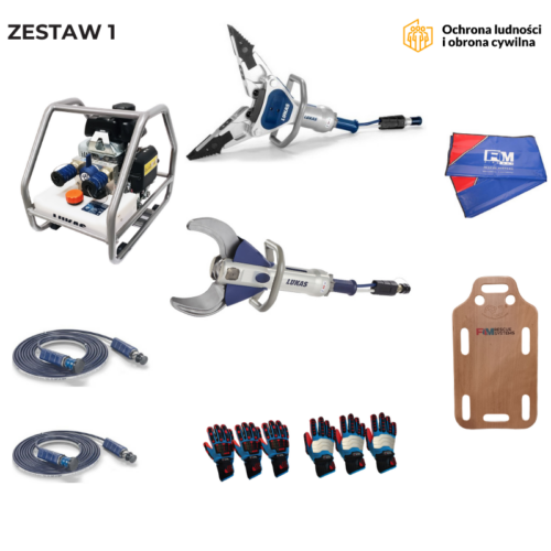 Zestaw hydrauliczny I LUKAS