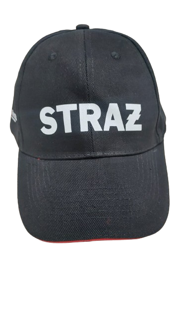 Czapka z daszkiem z napisem STRAŻ - obrazek 2