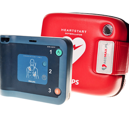 Defibrylator AED Philips FRx Standard w torbie