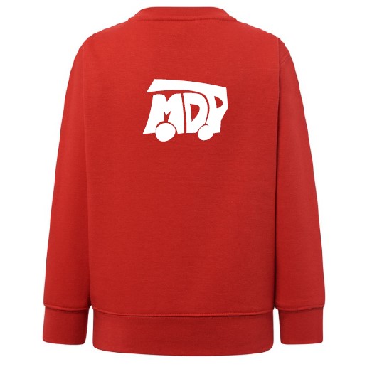 Bluza bawełniana dresowa MDP - obrazek 2