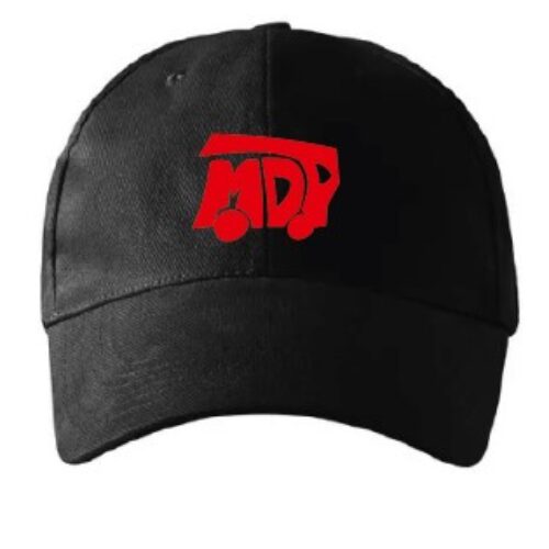 Czapka z daszkiem dziecięca MDP czarna