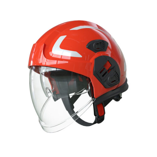 Hełm strażacki PAB Dragon HT 05 czerwony