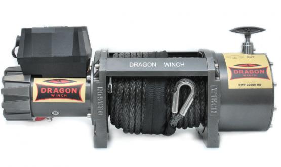 Wyciągarka samochodowa DWT 22000 HDS z liną syntetyczną