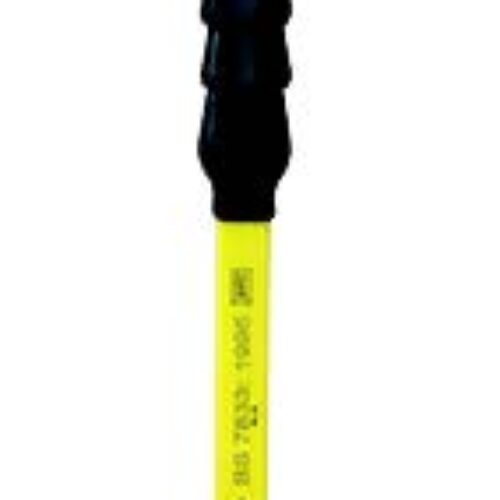 Toporek strażacki polerowany dielektryczny 38 cm z uchwytem antypoślizgowym JAFCO