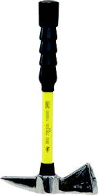 Toporek strażacki polerowany dielektryczny 38 cm z uchwytem antypoślizgowym JAFCO