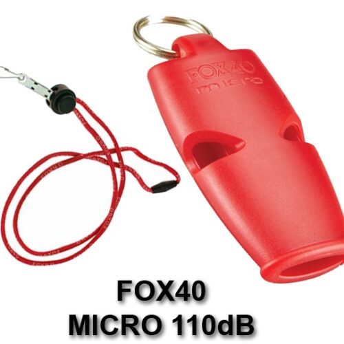 Gwizdek FOX40 Micro ze smyczą 110 db
