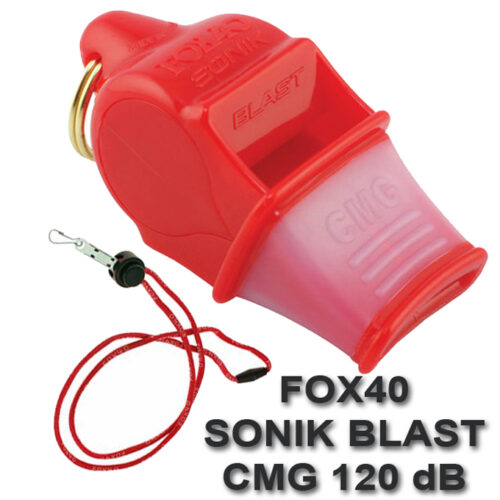Gwizdek FOX40 SONIK BLAST CMG ze smyczą 120+db